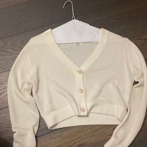Wilfred cardigan, size double extra small, cream